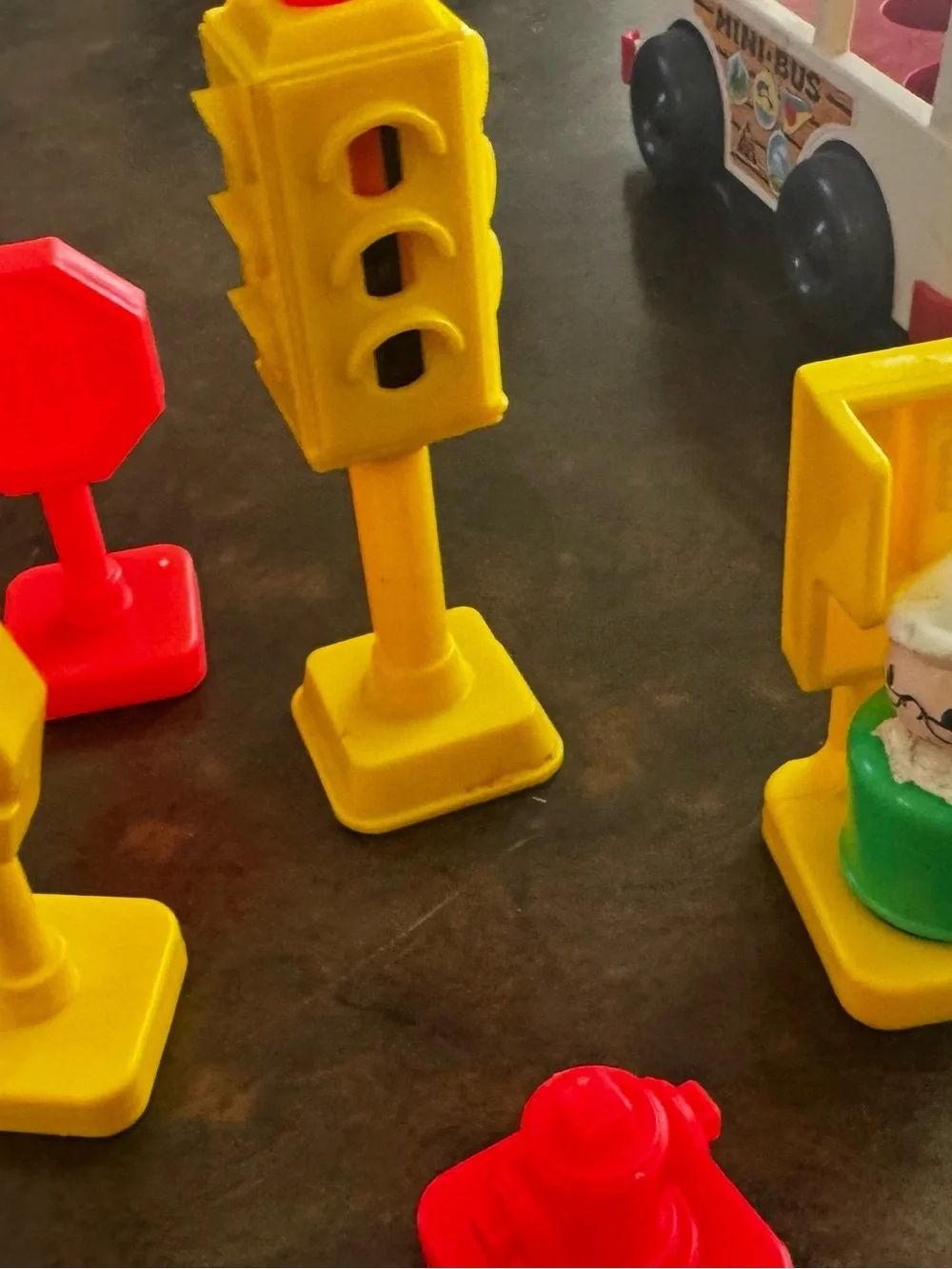 Vintage nostalgic Fisher price play set from 1969 & on